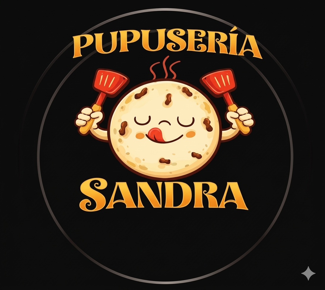 Logo Pupusería Sandra
